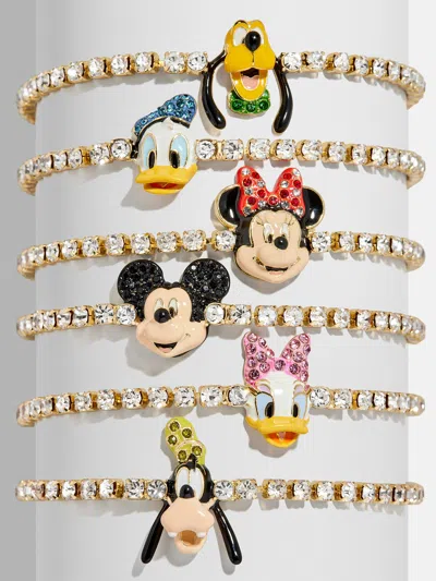 Baublebar Disney Minnie Mouse Tennis Bracelet In Gold