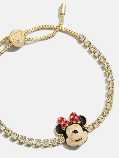 Baublebar Disney Minnie Mouse Tennis Bracelet In Gold