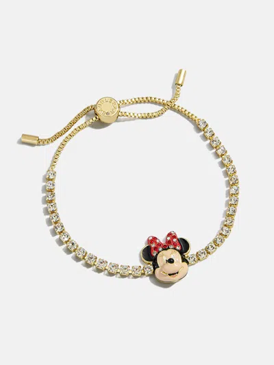 Baublebar Disney Minnie Mouse Tennis Bracelet In Gold