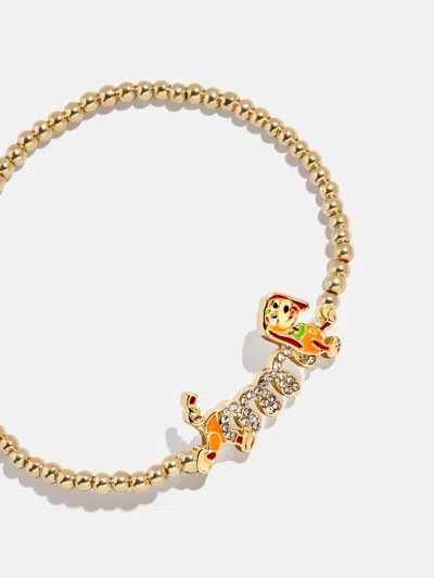 Baublebar Disney Pixar Slinky Dog Pisa Bracelet In Gold