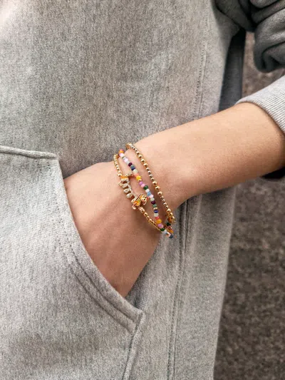 Baublebar Disney Pixar Slinky Dog Pisa Bracelet In Gold