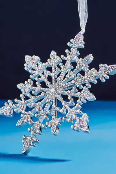 Baublebar Snow & Behold Snowflake Ornament In Metallic