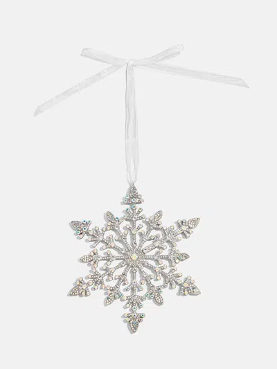 Baublebar Snow & Behold Snowflake Ornament In Metallic