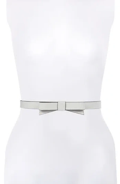 Kate Spade New York Bow Belt In White