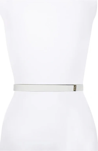 Kate Spade New York Bow Belt In White