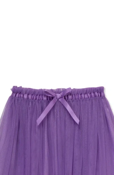 Peek Aren't You Curious Kids' Happy Flower Short Sleeve Sweater & Tutu Skirt Set In Brown