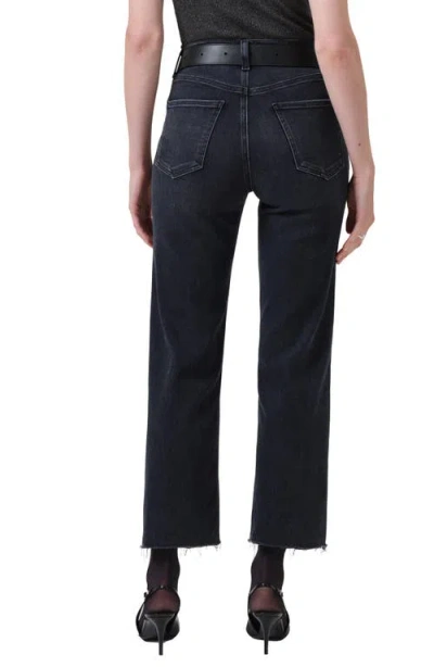 Citizen Of Humanity Citizens Of Humanity Palma High Waist Raw Hem Jeans In Gold