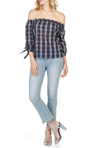 Paige Antonia Off The Shoulder Top In Multi
