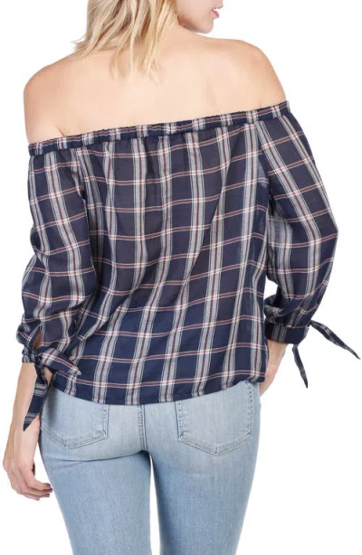 Paige Antonia Off The Shoulder Top In Multi