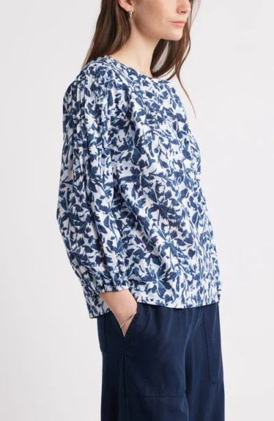 Caslon ® Pintuck Pleat Top In Blue