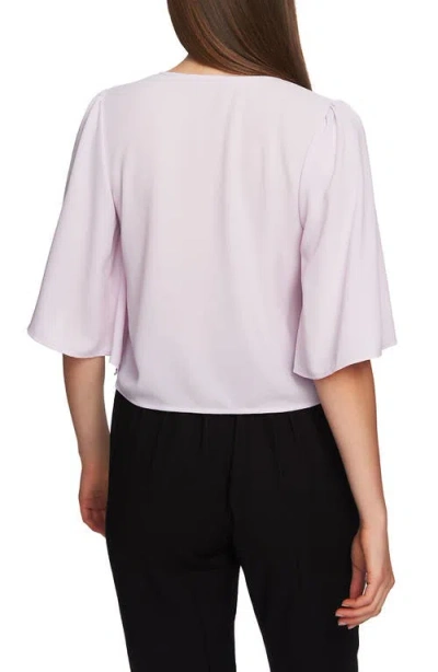1.state Tie Front Blouse In Purple