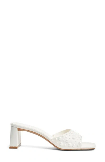 Open Edit Jaydin Slide Sandal In White