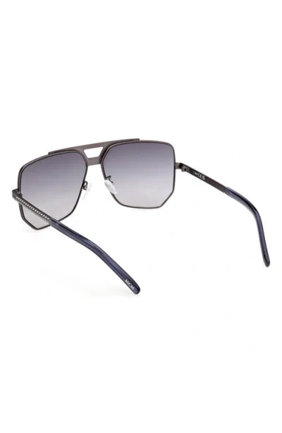 Mcm 59mm Polarized Navigator Sunglasses In Blue