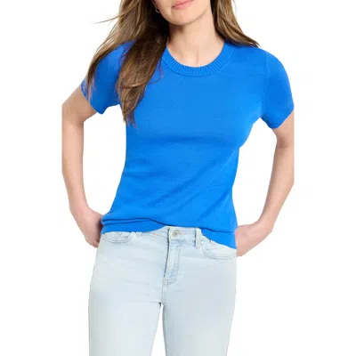 Nic + Zoe Nic+zoe Crewneck Sweater In Blue