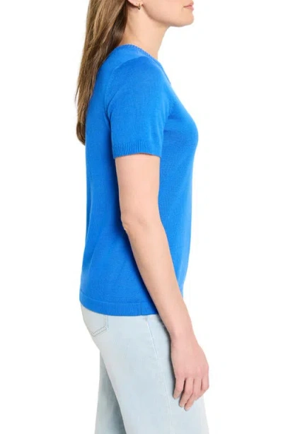 Nic + Zoe Nic+zoe Crewneck Sweater In Blue