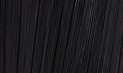 City Chic Kamila Metallic One-shoulder Maxi Dress In Black