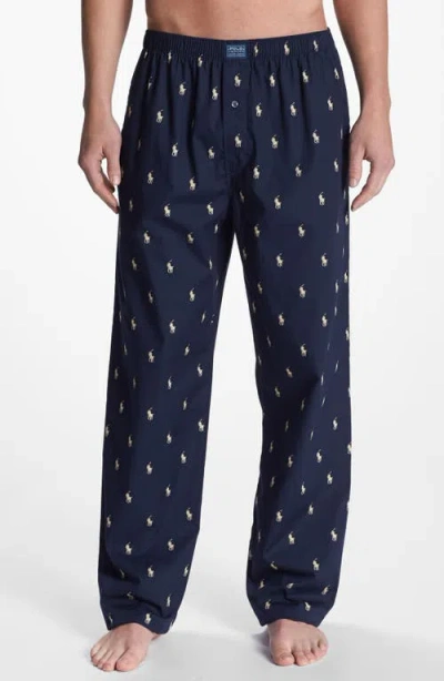 Polo Ralph Lauren Cotton Lounge Pants In Multi