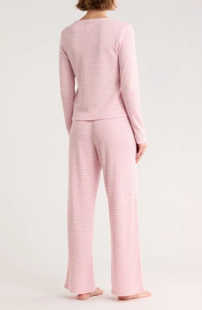 Abound Waffle Knit Henley Pajamas