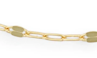 Argento Vivo Sterling Silver Set Of 2 Chain Anklets In Gold