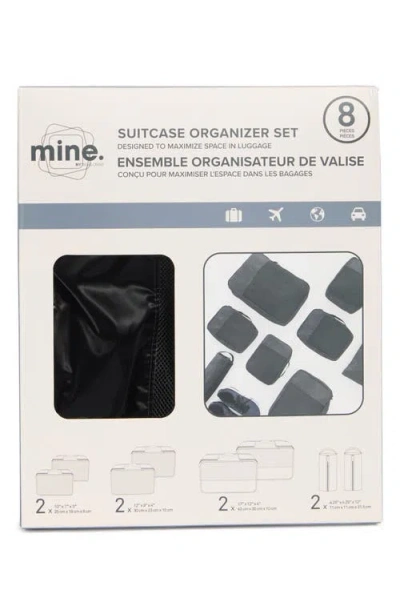 Mytagalongs Set Of 8 Packing Cubes In Black