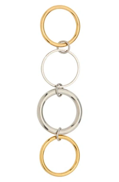 St. Moran Mixed Metal Collapsing Ring In Multi