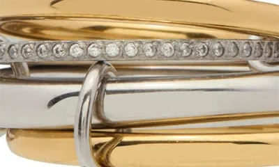 St. Moran Mixed Metal Collapsing Ring In Multi