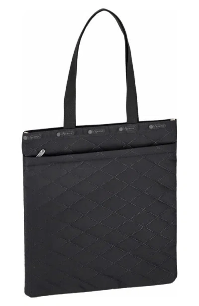 Lesportsac Emerald Nylon Tote Bag In Black