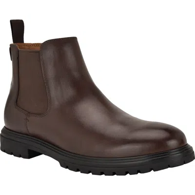 Tommy Hilfiger Gainsly Chelsea Boot In Brown