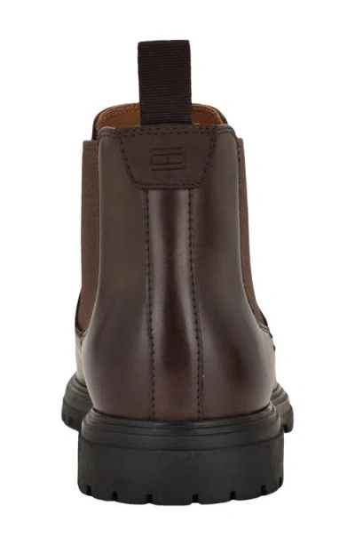 Tommy Hilfiger Gainsly Chelsea Boot In Brown