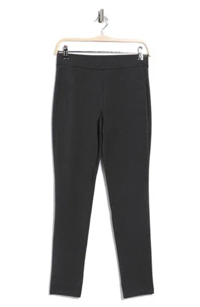 Theory Shawn Pull-on Ponte Knit Pants In Black