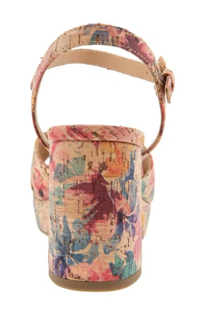 Reaction Kenneth Cole Reeva Platform Sandal In Multi