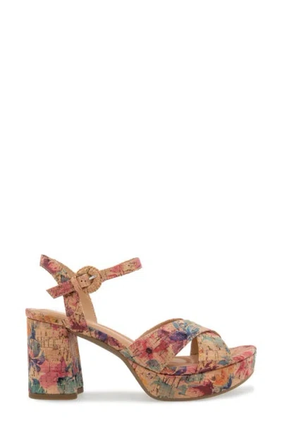 Reaction Kenneth Cole Reeva Platform Sandal In Multi