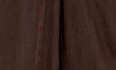 Flying Tomato Woven Long Sleeve Jumpsuit In Brown