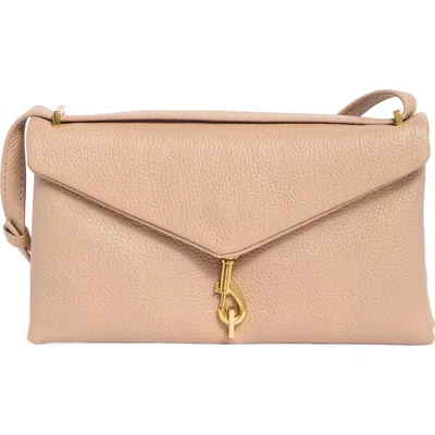 Rebecca Minkoff Megan Leather East/west Crossbody Bag In Pink