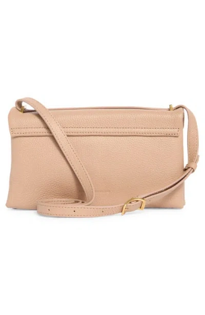 Rebecca Minkoff Megan Leather East/west Crossbody Bag In Pink