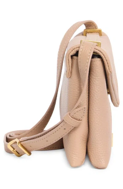 Rebecca Minkoff Megan Leather East/west Crossbody Bag In Pink