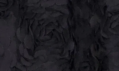 Kensie Rosette Minidress In Black