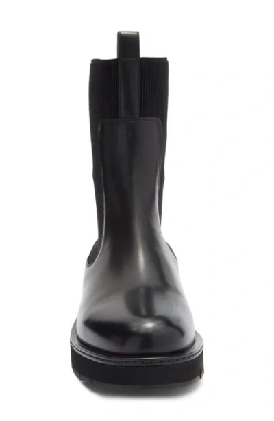 Ferragamo Vit Mountain Chelsea Boot In Black