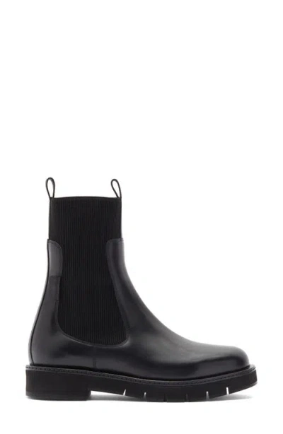 Ferragamo Vit Mountain Chelsea Boot In Black