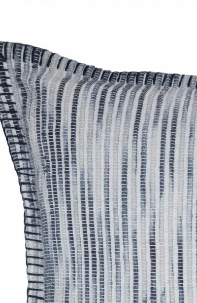 Tahari Polly Blanket Stitch Throw Pillow In Transparent