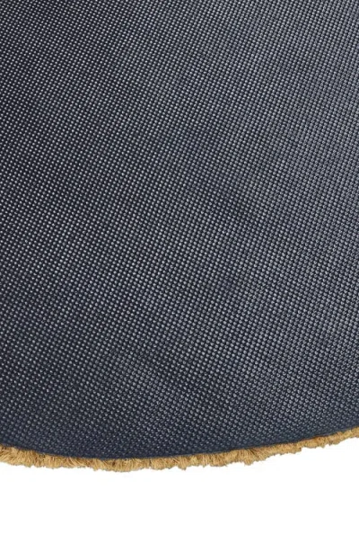 Vcny Home Hello Oval Coir Doormat In Transparent