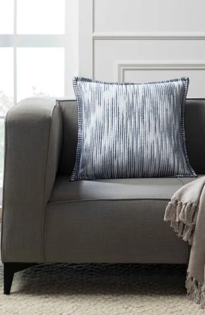 Tahari Polly Blanket Stitch Throw Pillow In Transparent