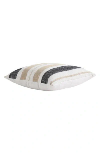 Tahari Farmhouse Stripe Throw Pillow In Transparent