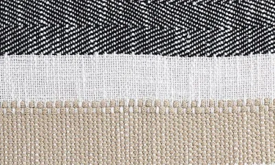 Tahari Farmhouse Stripe Throw Pillow In Transparent