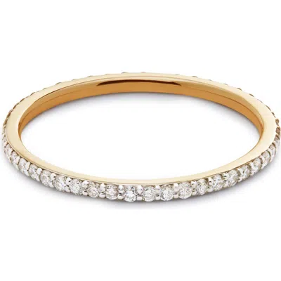 Monica Vinader Lab Created Diamond Pavé Eternity Ring In Gold