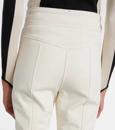 Moncler Slim Ski Pants In White