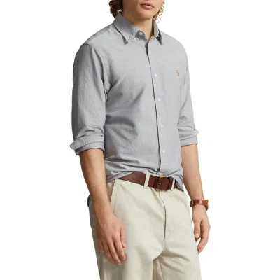 Polo Ralph Lauren Classic Fit Shirt In Gray