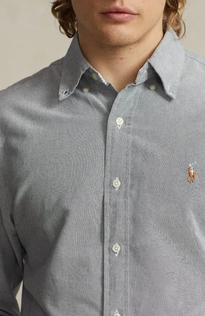 Polo Ralph Lauren Classic Fit Shirt In Gray