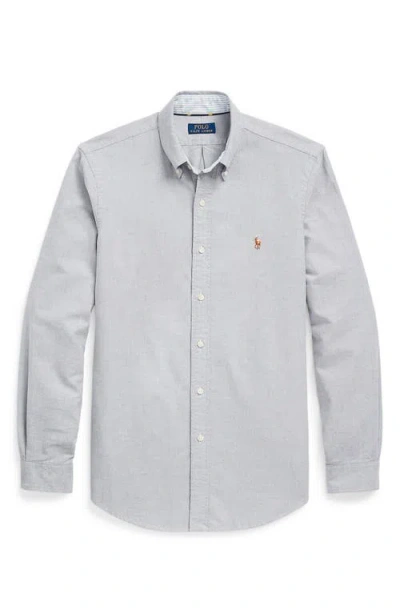 Polo Ralph Lauren Classic Fit Shirt In Gray