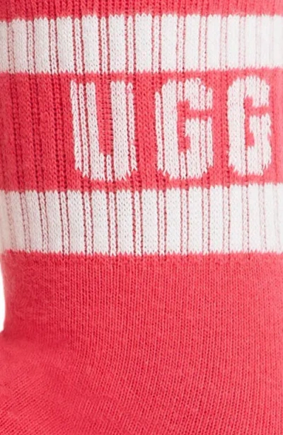 Ugg(r) Dierson Logo Quarter Socks In Multi
